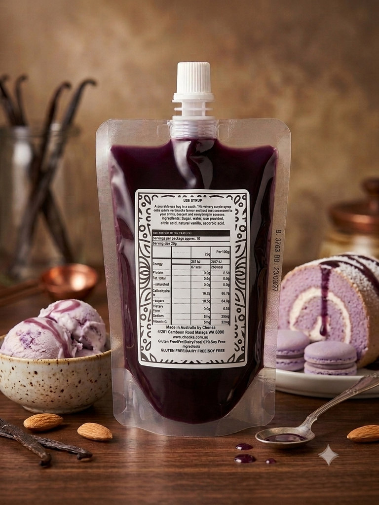 Ube Syrup 250g Back.webp