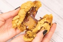 Salted Caramel STUFFED Chunky Cookie