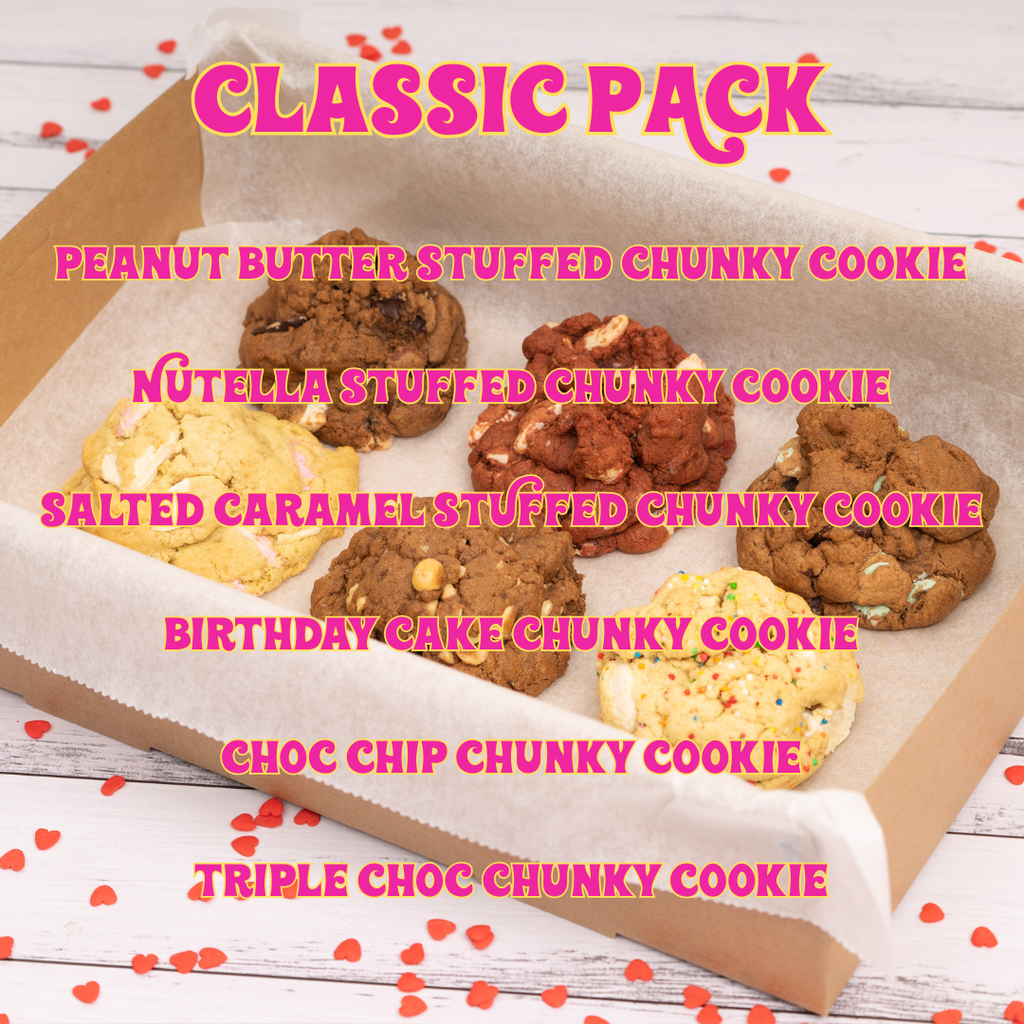 Favourites Pack - 6 Cookies