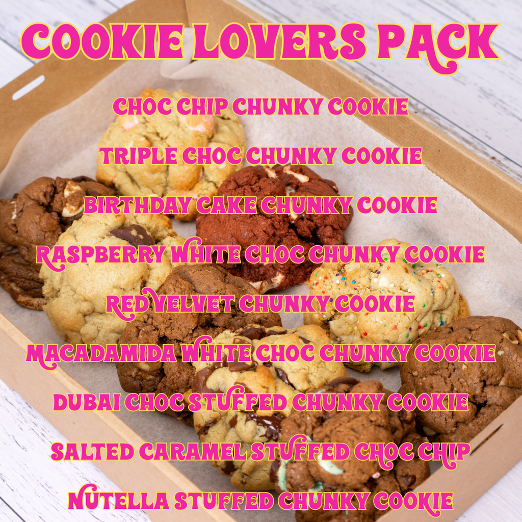 Cookie Lovers’ Pack - 9 Cookies