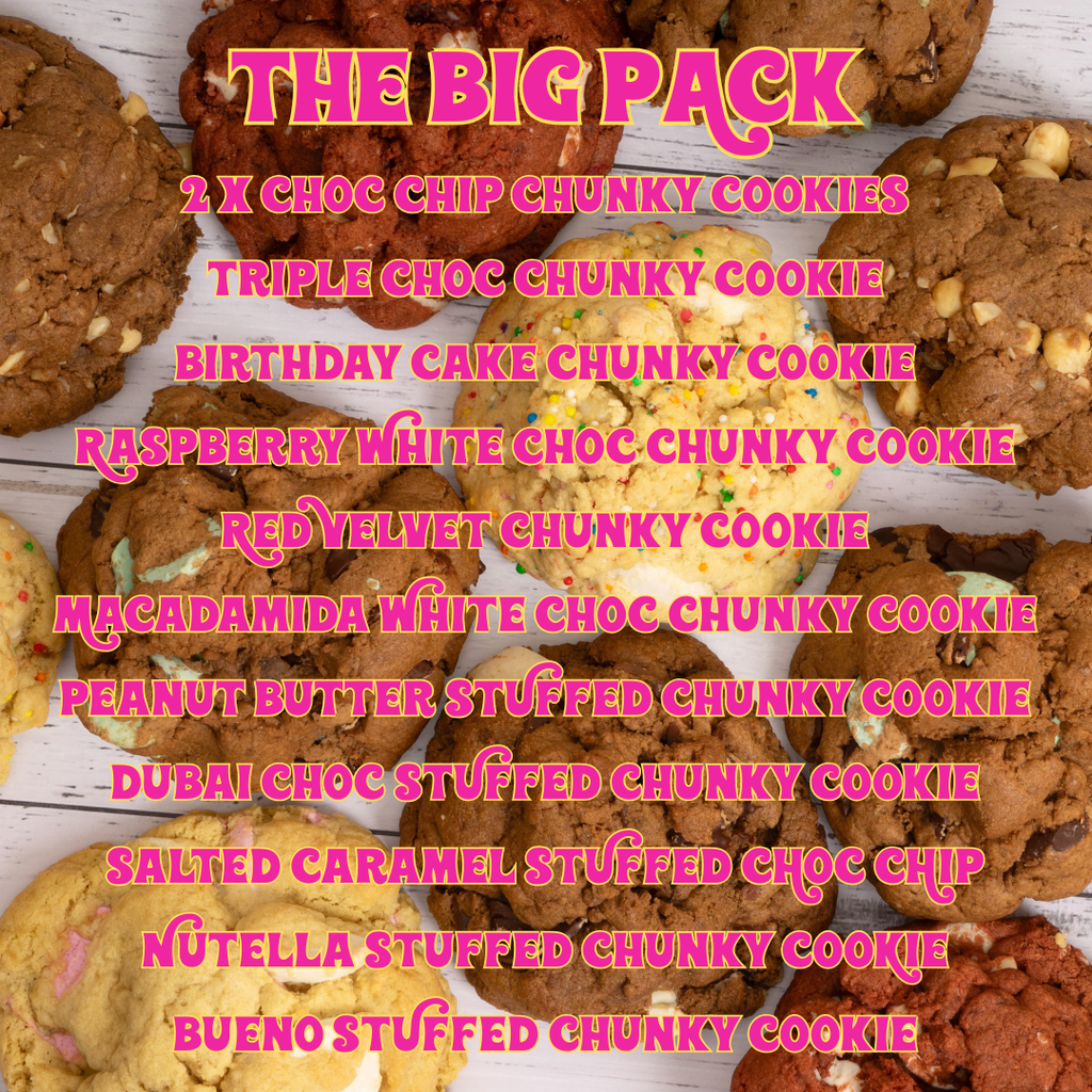 The BIG Pack - 12 Cookies
