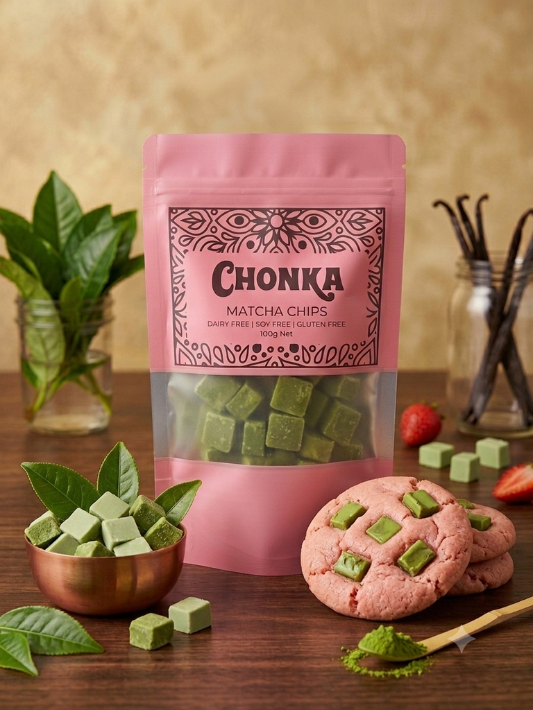 Matcha Choc Chunks 100g
