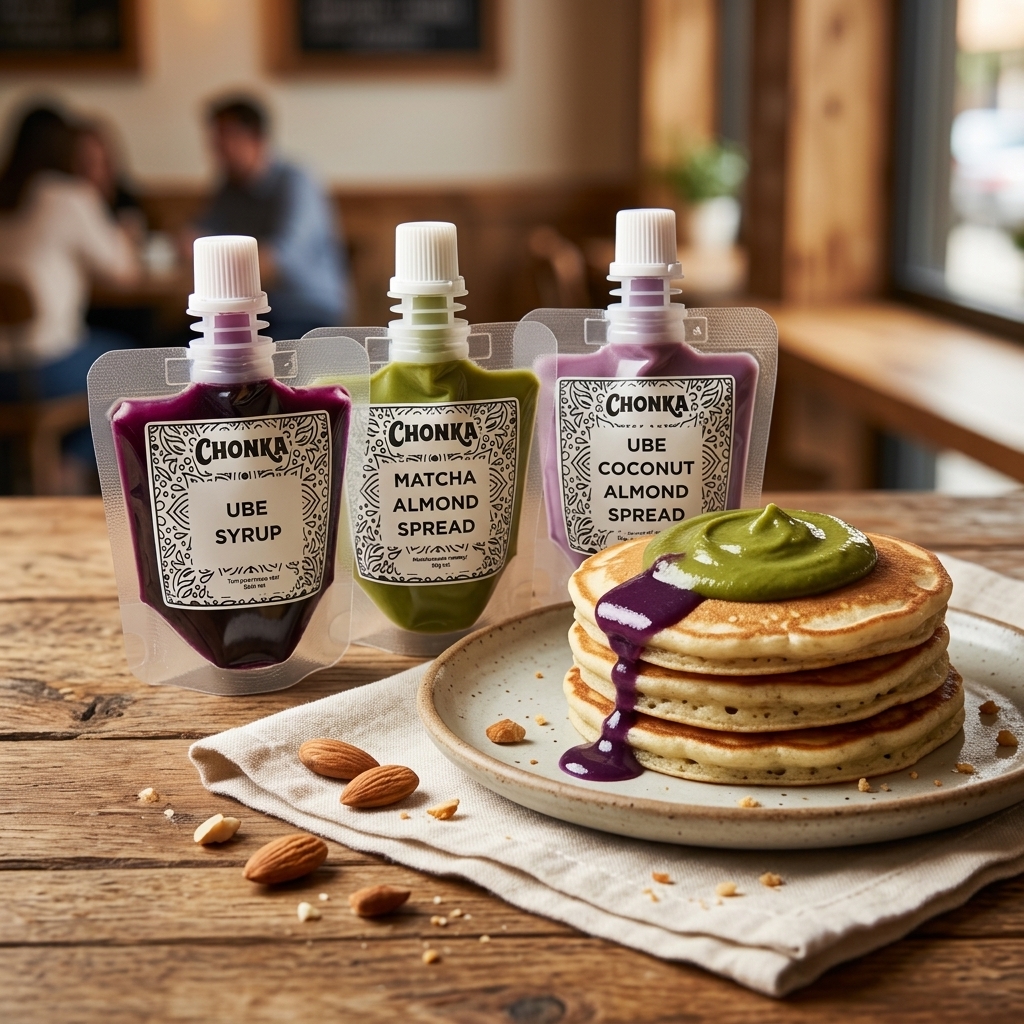 Matcha & Ube Dessert Trio 65g Pouches