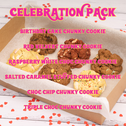 Celebrations Pack - 6 Cookies (Nut Free)