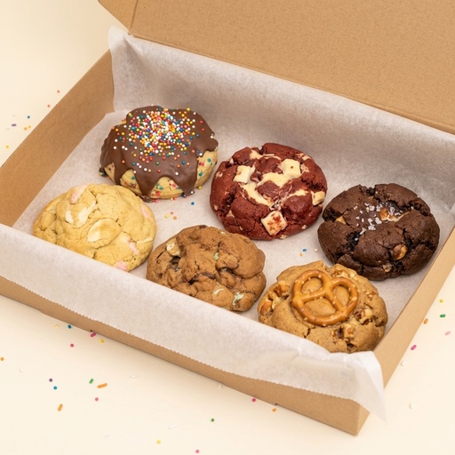 Celebrations Pack - 6 Cookies (Nut Free)