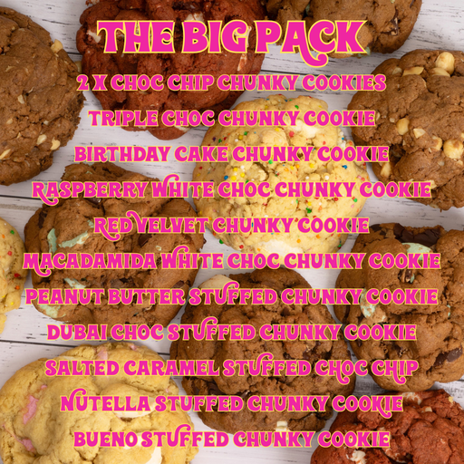 The BIG Pack - 12 Cookies