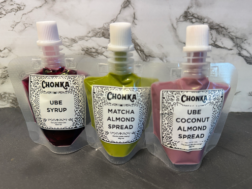 [SPREAD - MATCHA UBE TRIO] Matcha & Ube Dessert Trio 65g Pouches